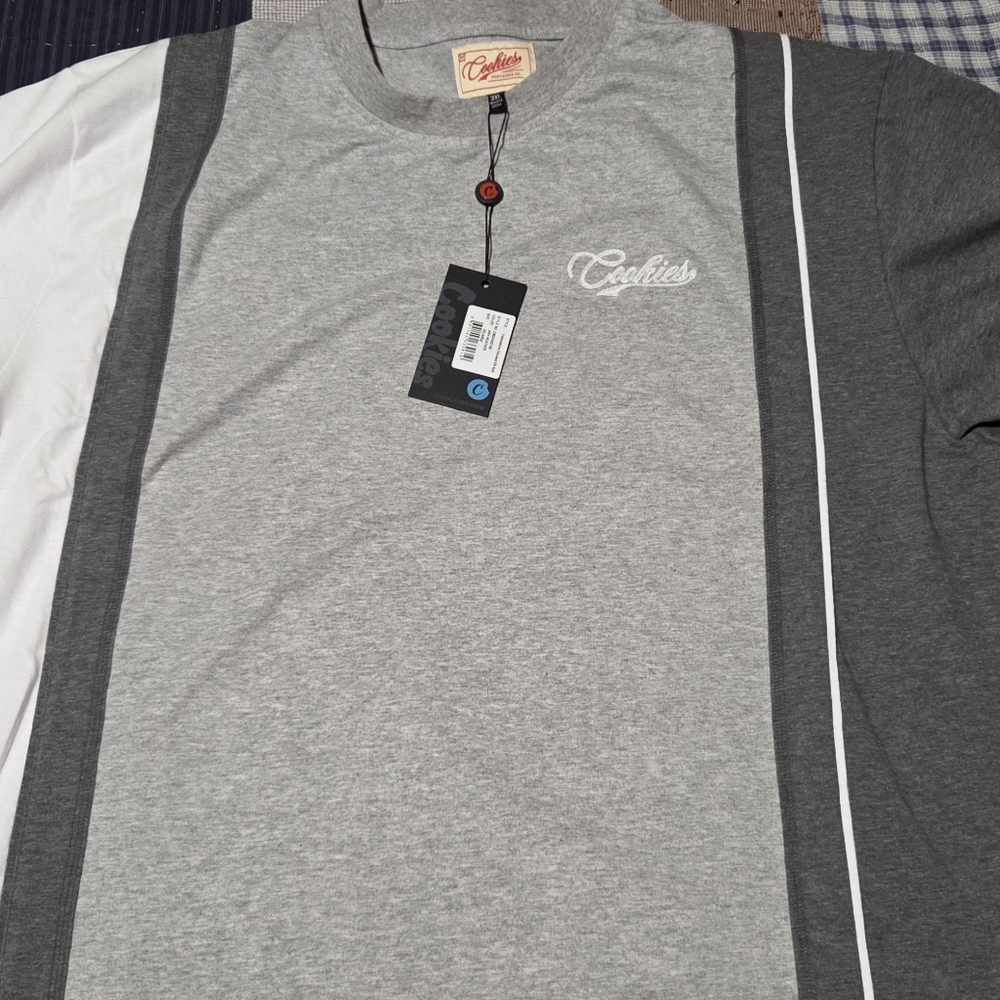 Cookies Sf Grey Panel Tshirt